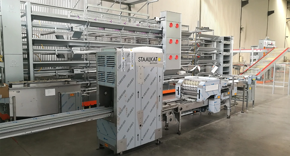 EGG FARM LOADING MACHINE