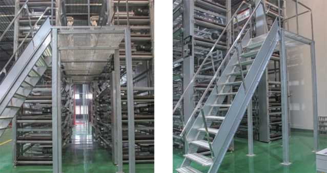 DOUBLE-LEVEL AISLE FENCE