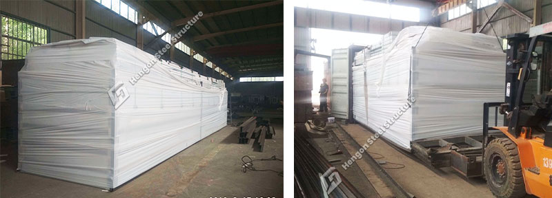 Bahrain Flat Pack Container office and prefab guard house&hut